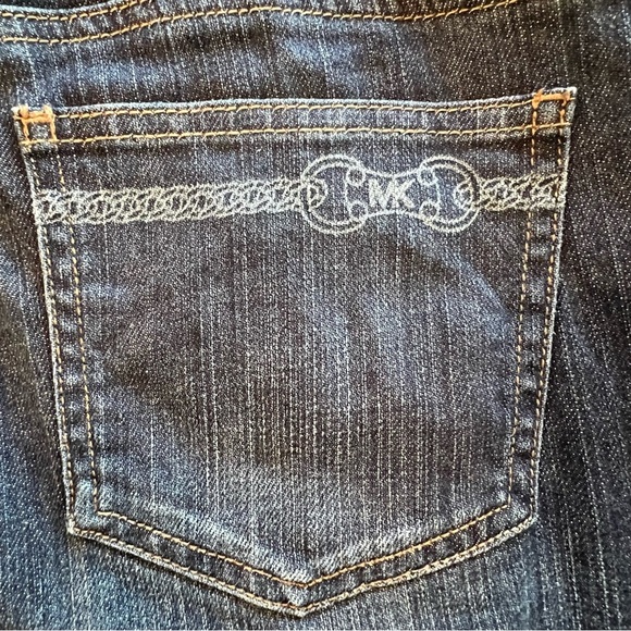 Michael Kors Jeans Mid Rise Boot Cut Medium Blue Wash Women’s Denim 10 - Picture 9 of 16